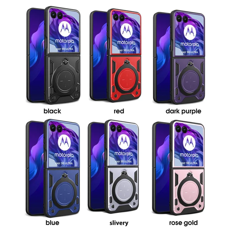 Armor Rugged Shockproof Case with Magnetic Bracket and OTT-BOX Design