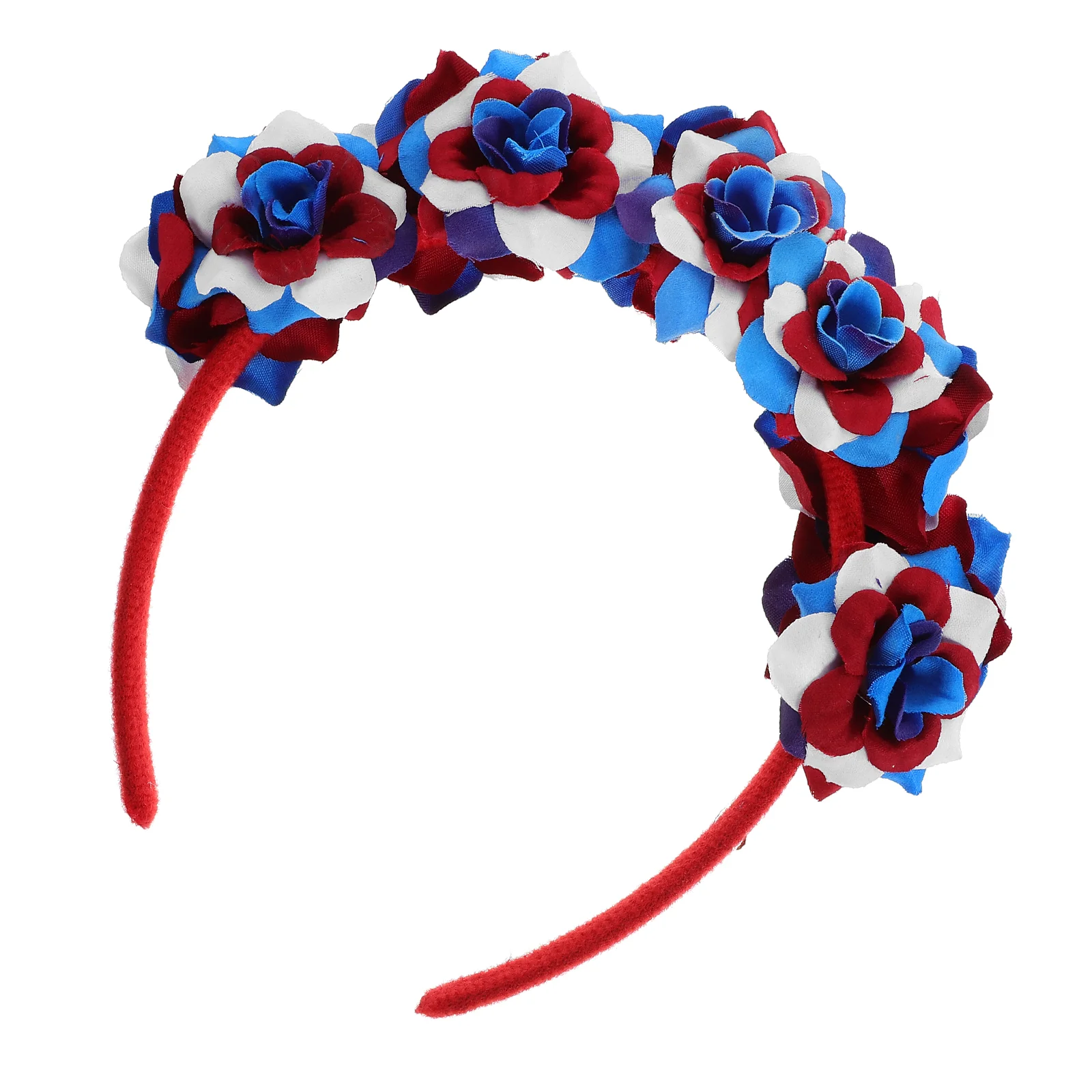 

Independence Day Headband Hair Decoration 4th of July Flower Party Headdress Festival Costume Headbands