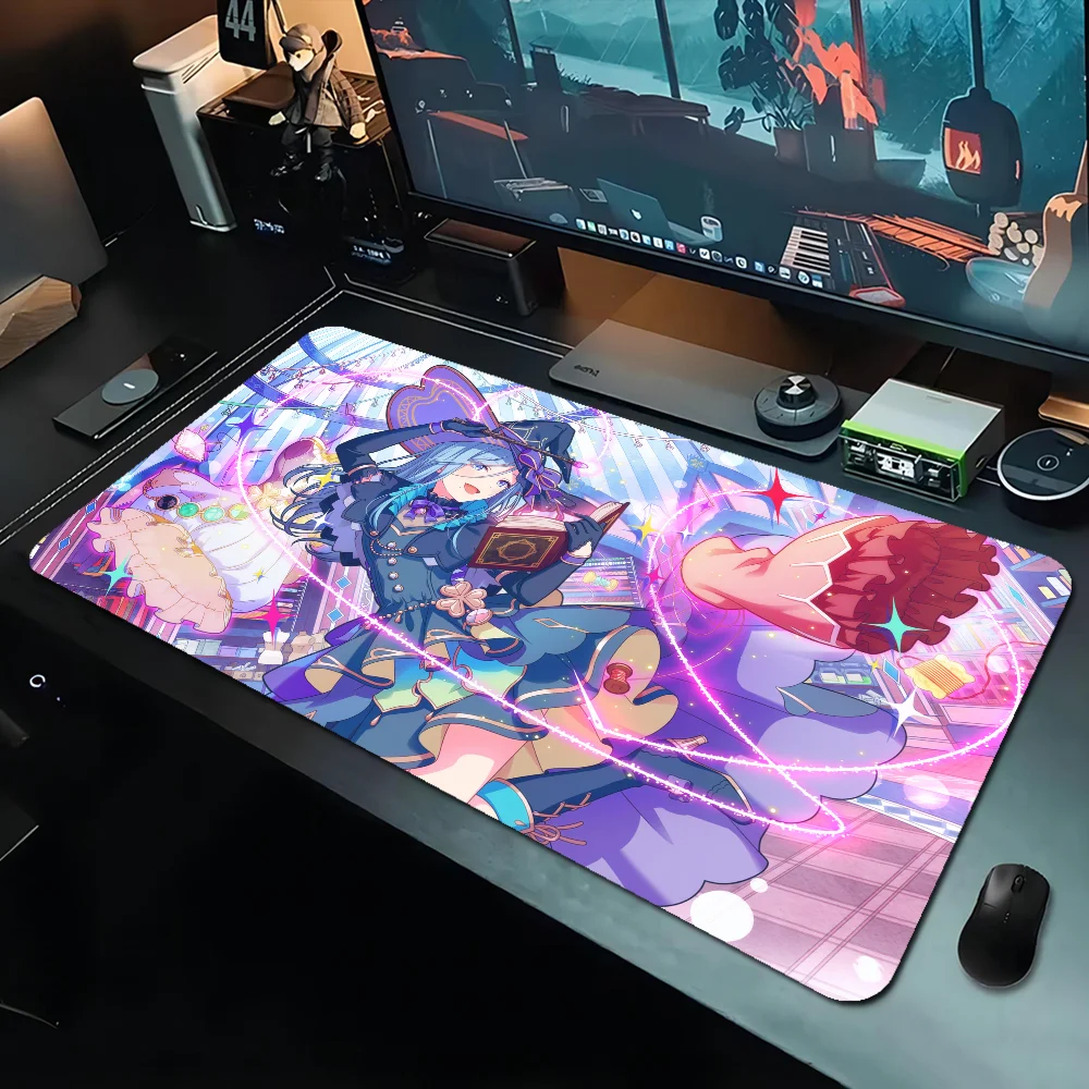 Project Sekai Large XXL Gaming Laptop Computer Desk Mat Mouse Pad Mouse Mat Notbook Mousepad Gamer 6