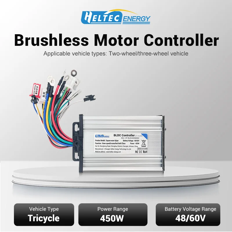 Advanced Brushless DC Motor Controller for Electric Rides – Multi-Voltage & High-Powered