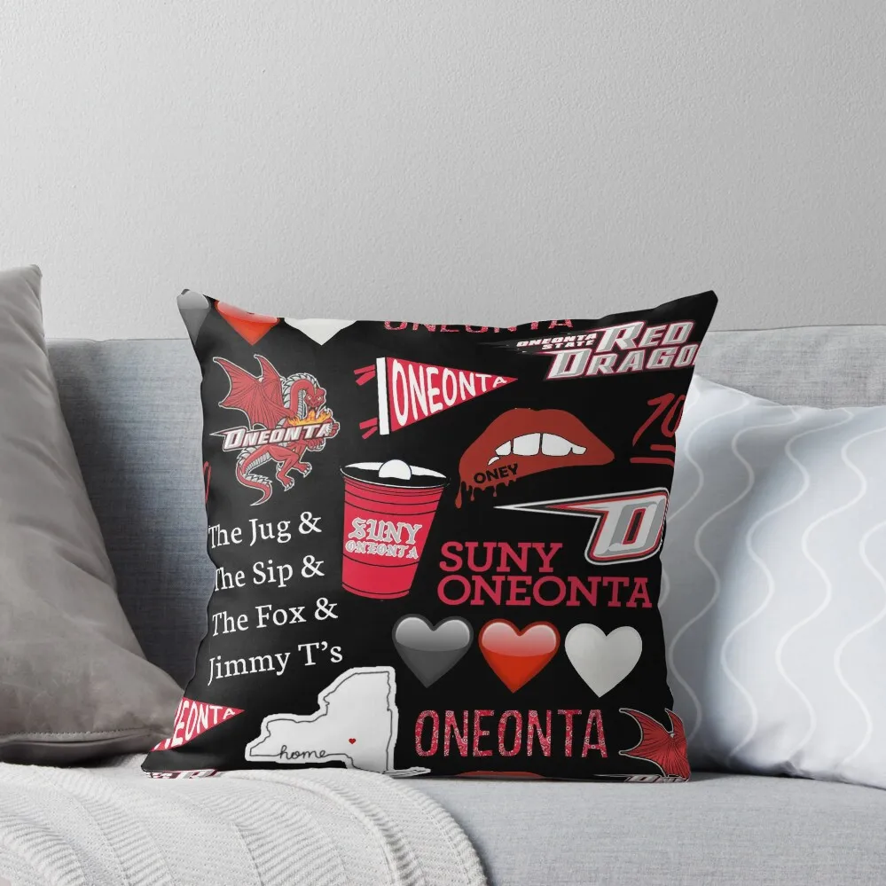 

Oneonta Throw Pillow Sofa Decorative Covers anime girl ornamental pillows