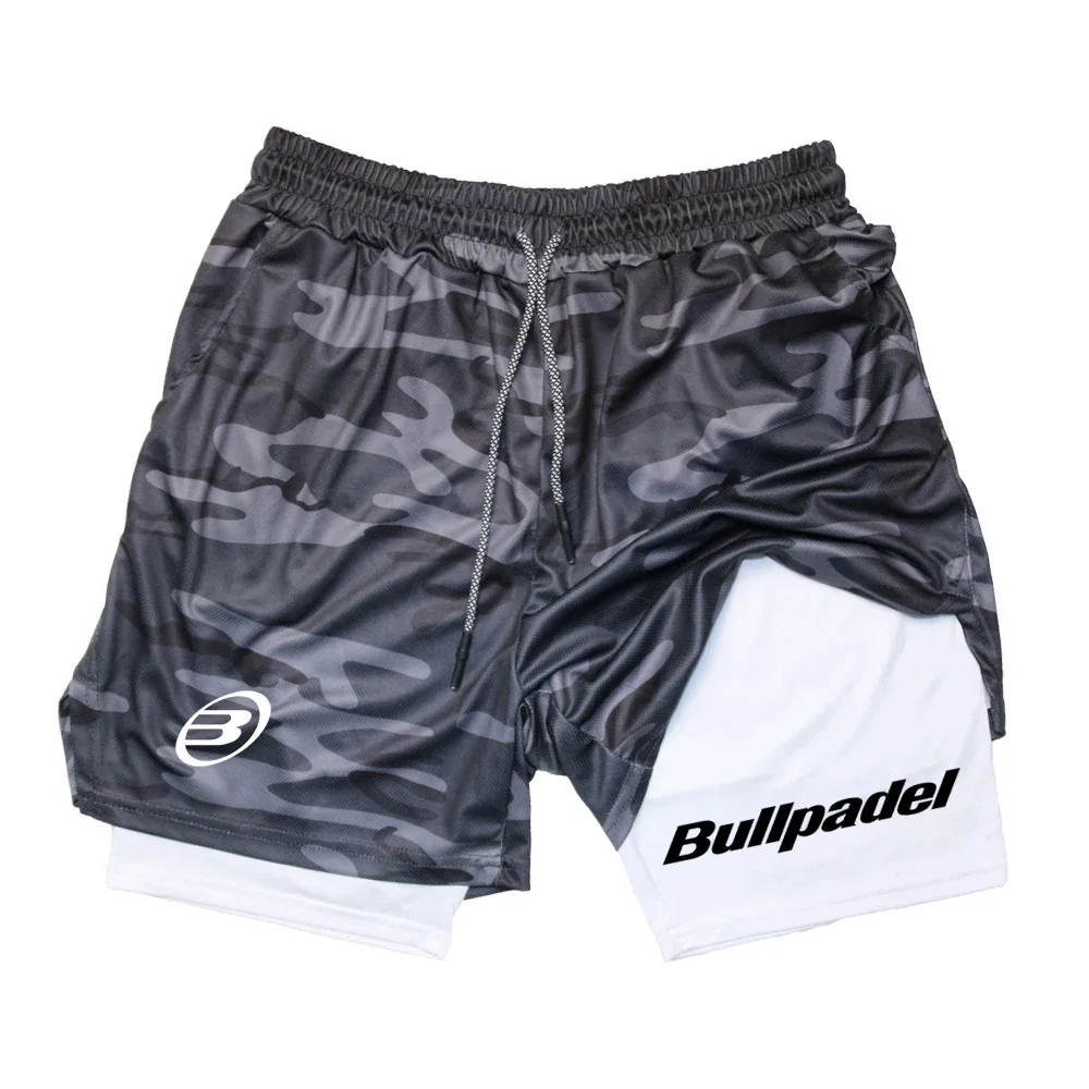 New Men's Padel Sport Shorts Summer Male Breathable Tennis Shorts Quick-Drying Badminton Trousers Outdoor Running Sportwear 6