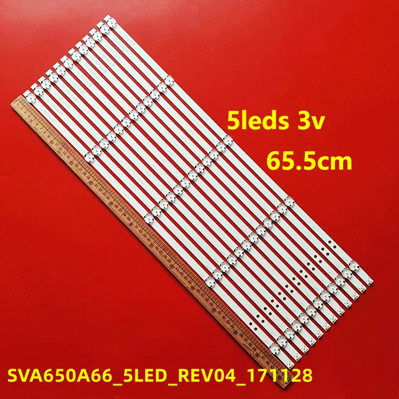 12PCS/60PCS LED Strip For KD-65X750F KD-65X7500F KD-65X7000F KD-65XF7005 KD-65XF7003 KD-65XF7596 KD-65XF7596 SVA650A74 A66