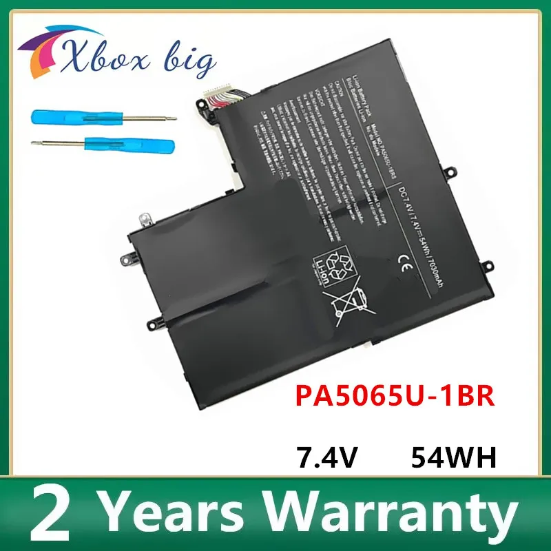 

PA5065U-1BRS P000561920 Laptop Battery For Toshiba Satellite U840W U845W U840W-S400 PA5065U 7.4V 7030mAh 54Wh