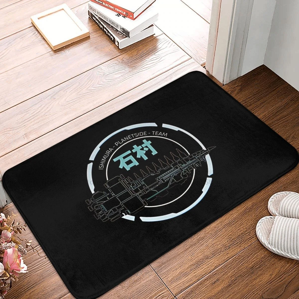 Dead Space Game Zerbino Antiscivolo Usg Ishimura Remake Soggiorno Camera Da Letto Mat Tappeto Esterno Decorazione Del Modello Dell'Interno
