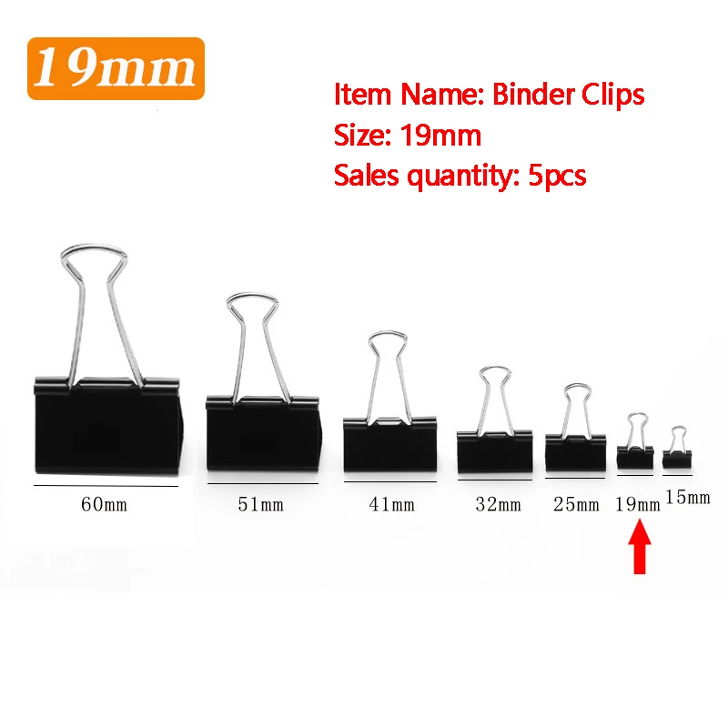 Set 132 Clip Fermacarte Metalliche - 15/25/41 Mm Per Ufficio, Casa E Scuola - Foto 4