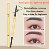 Double headed eyebrow pencil, extremely fine, waterproof, sweat resistant, and long-lasting 2
