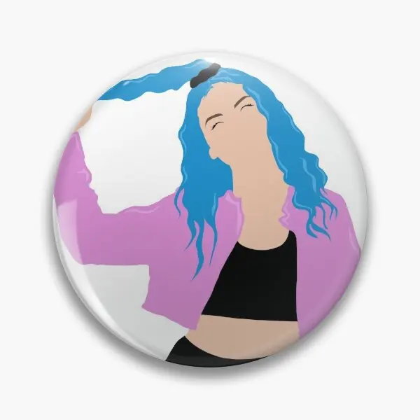 

Katrina Stuart Soft Button Pin Decor Jewelry Funny Fashion Brooch Women Creative Lover Gift Collar Hat Metal Clothes Cartoon