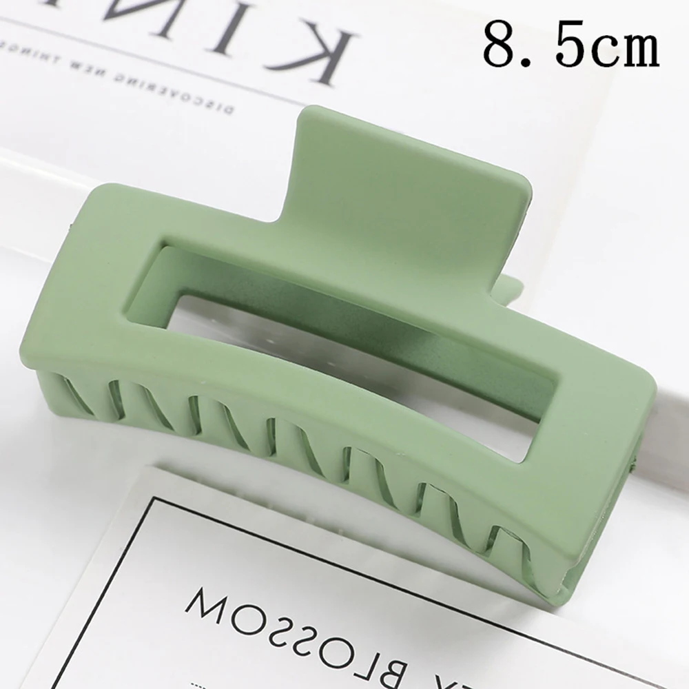 Koreanische Haarklammern aus Kunststoff für Frauen und Mädchen, große Haarspangen, Krabbenklammern, modische Haarschmuck-Accessoires – Detail 10