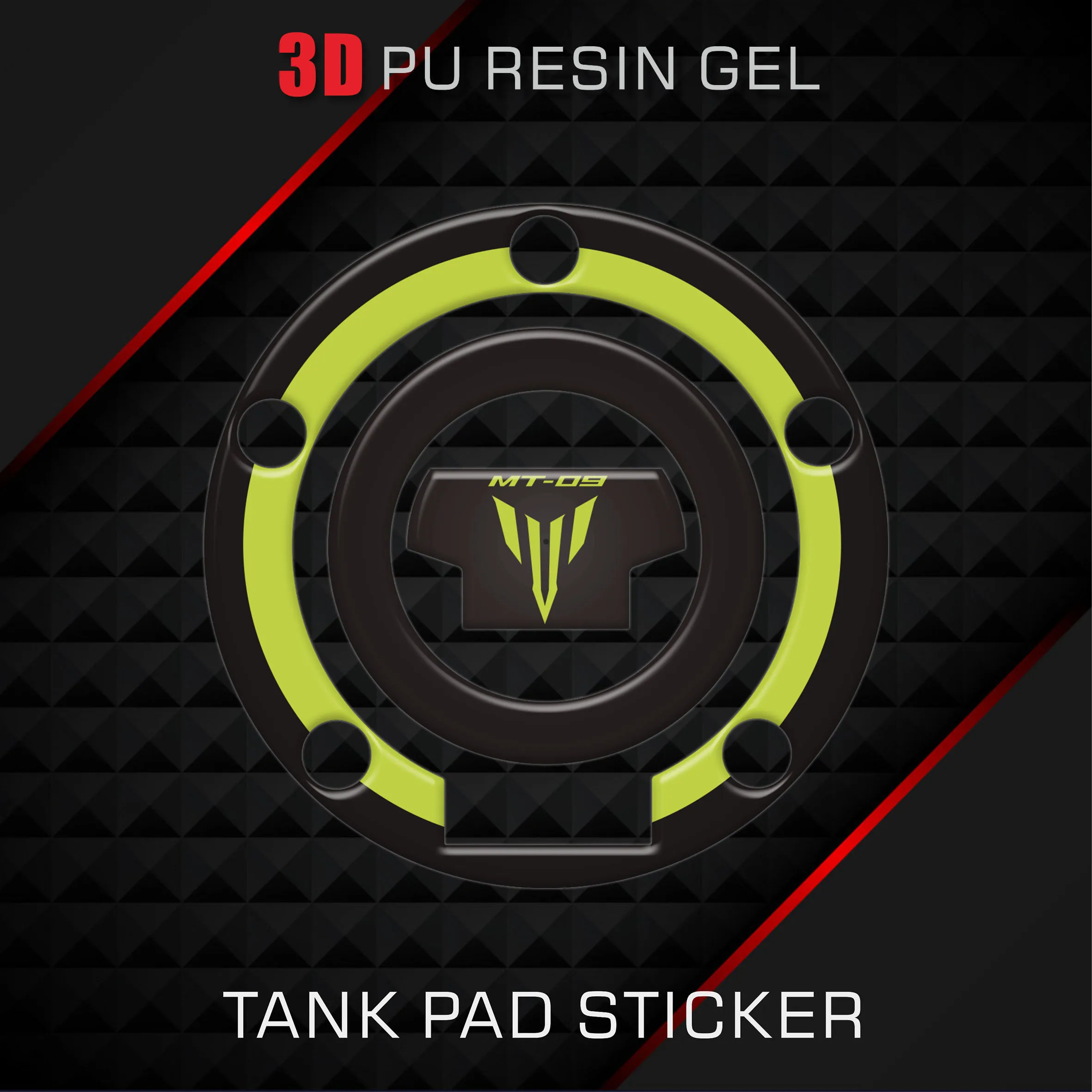 New Motorcycle Gas Oil Fuel Protector Cap Cover Pad Sticker Decals For  MT-07 MT-09 MT07 MT09 MT 09 MT 07