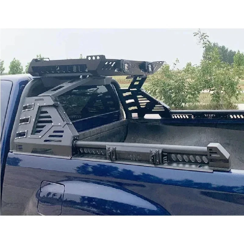 퍼포먼스 업그레이드 러스트 Rnt 듀얼 OEM 스포츠 4X4 픽업 트럭 롤바 (대형 바스켓 포함) D-하이럭스