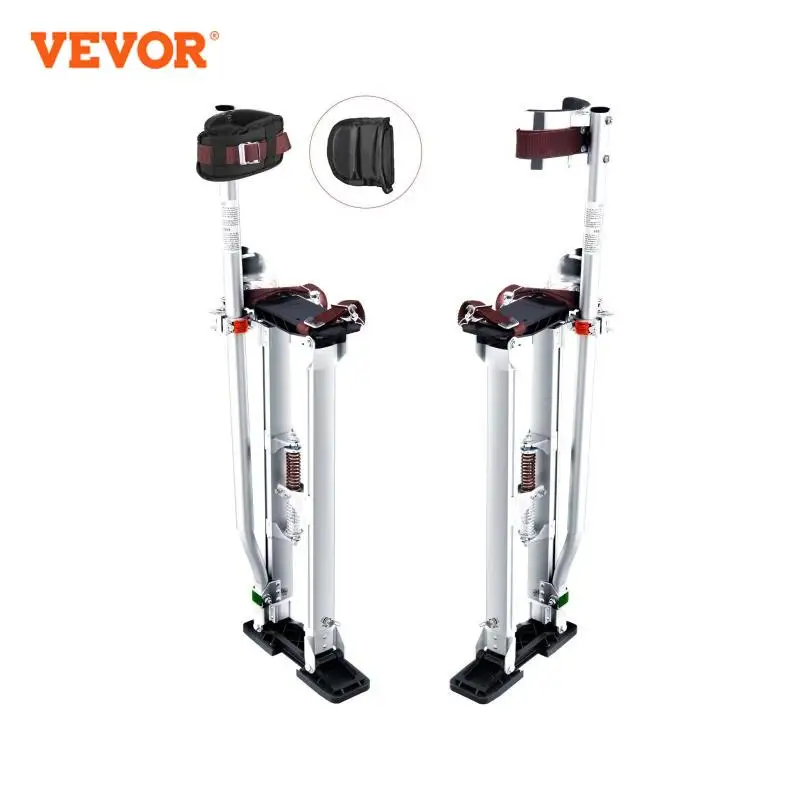 Drywall Stilts VEVOR Drywall Stilts Professional Aluminum lastering Stilt Ladder Adjustable Plastering Stilts Paint Painter Tool Stage Props