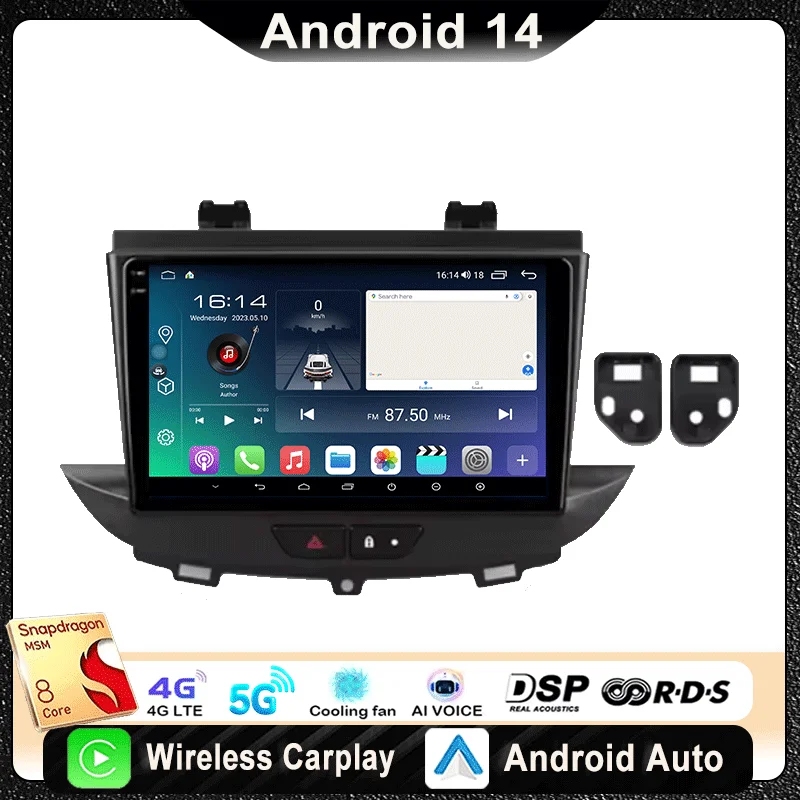 Adattatore CarPlay Wireless Per Opel Grandland X (2017-2025) – Plug & Play, Converte CarPlay Cablato In Wireless, Supporta Android Auto