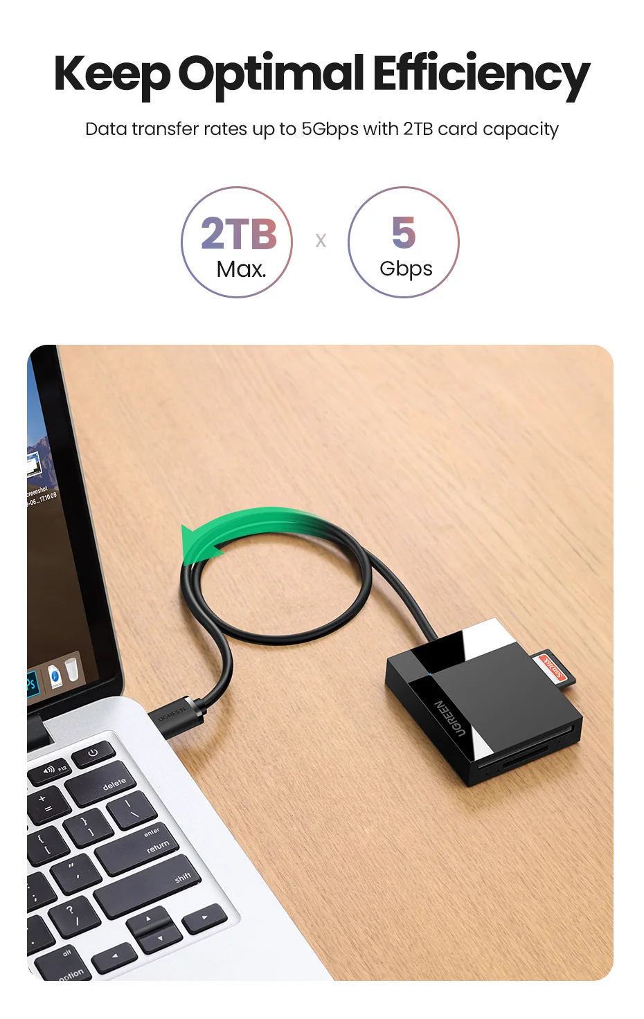micro sd tf cf ms compacto adaptador
