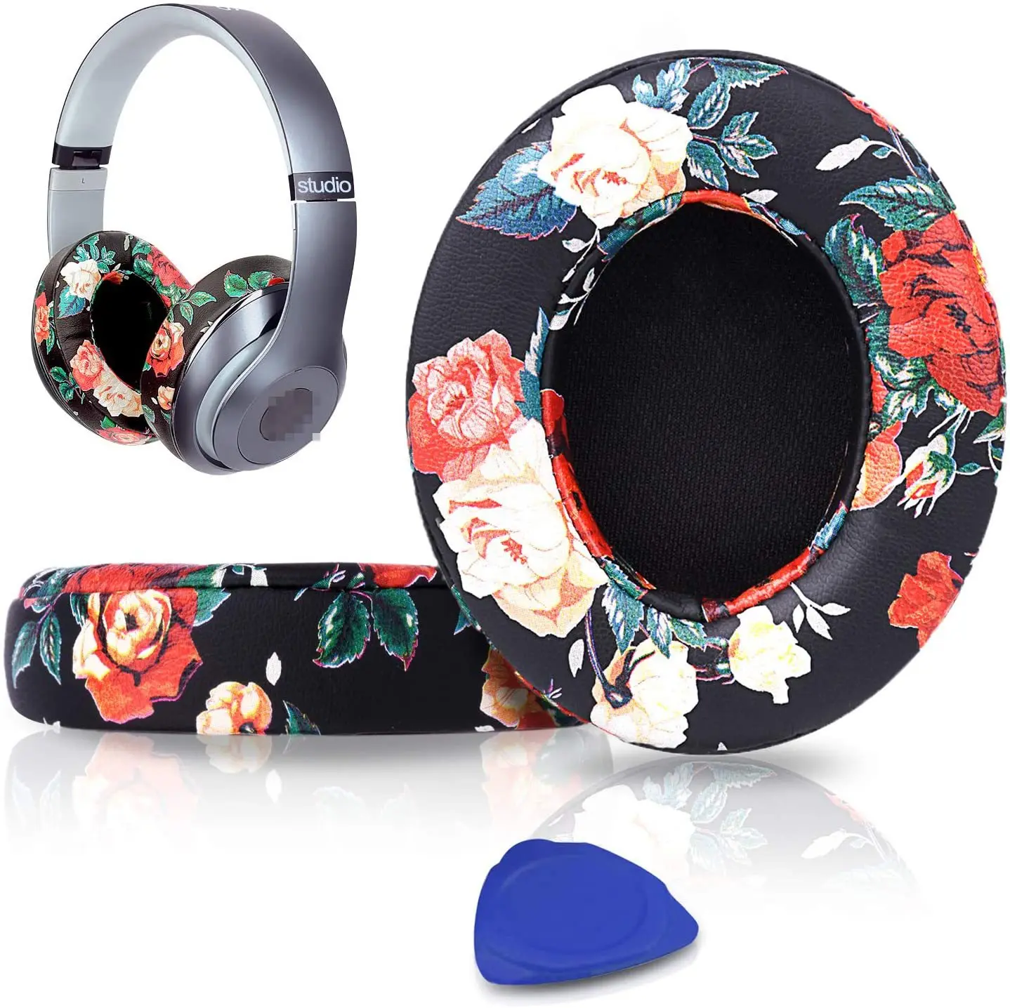 Premium Replacement Ear Pads Cushions with Protein Leather