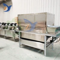 Onion Peeling Machine 500-600kg per hour Garlic Commercial Electric Large Automatic Chain Stainless Steel Pneumatic Processing 1