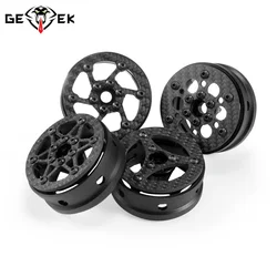 1.9 Inch Carbon Fiber Wheels Rim for 1/10 RC Car Crawler Capra SCX10 RR10 TF2 Element Enduro Gmade R1 Cheater Rigs 1.9S DIY