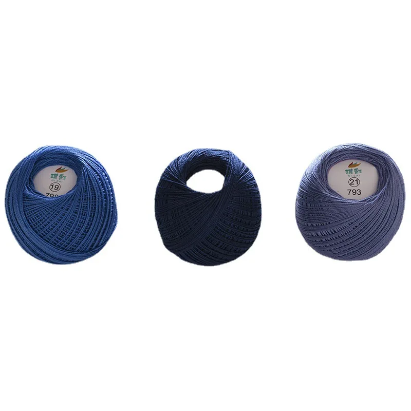Lace Crochet Thread for Hand Knitting, Crochet Lines, 100% Cotton, DIY, Summer Sweater, Size 10 #, 10g 5