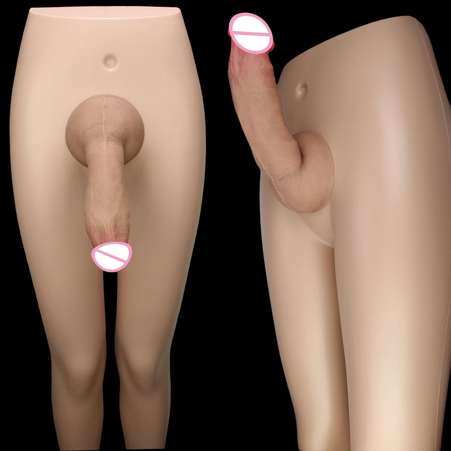 Skin Feel Realistic Rubber Dildo Lesbian Masturbators Silicone Dick Big Suction Cup Penis Anal Plug Sex Toy For Men Women sex toys
