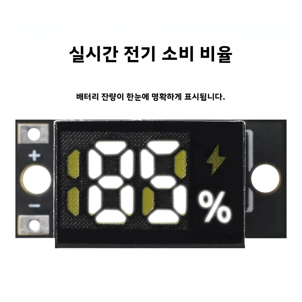 2026 새로운 미니 배터리 레벨 표시기 모듈 A/AA/AAA 1.5V 3V 건전지 범용 전압 테스터 배터리 백분율 표시