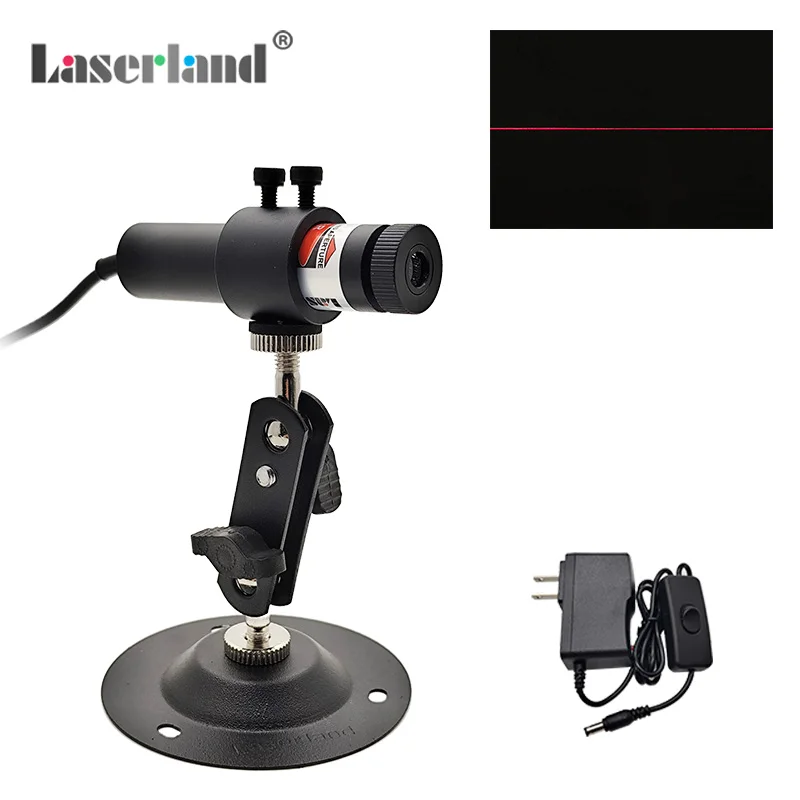 Focusable Red Laser Line Module Locator Marker Cutter Alignment Woodworks Cutting Machine Sawmill Laser Module