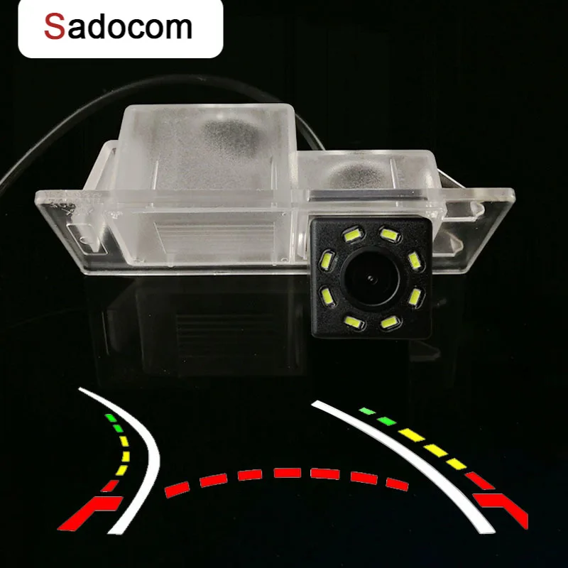 

HD Wireless Car CCD Rear Camera Fisheye 4 8 12 led dynamic Night Vision bracket waterproof parking For kia Sorento 2015 2016