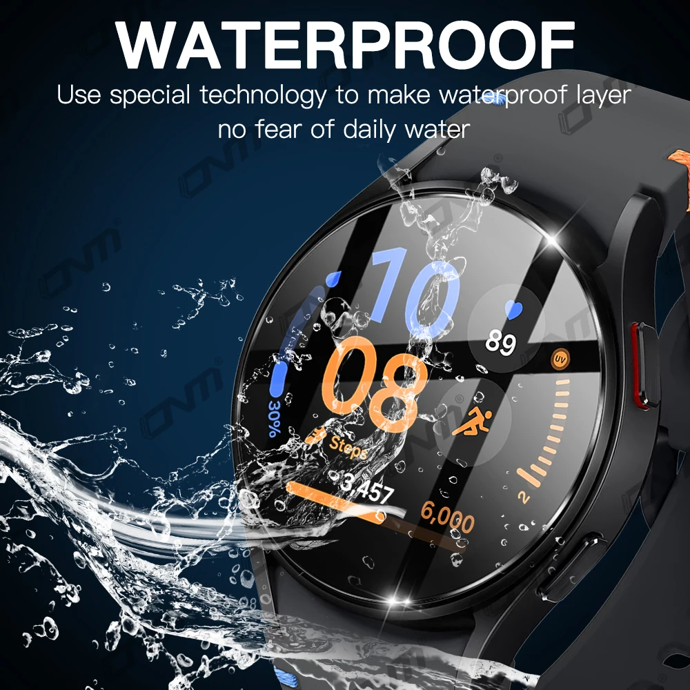 Enhanced Screen Protector for Smartwatches - 2.5D Tempered Glass, Anti-Scratch Protection Film