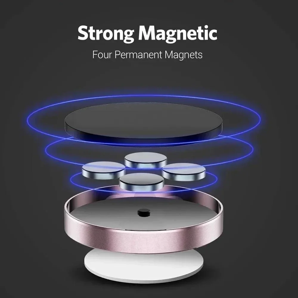 Universal Magnetic Car Phone Holder – Dashboard and Wall Mountable Phone Stand