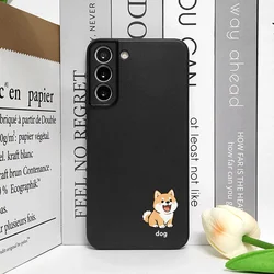 Stylish Cartoon Animal Couple Printed Soft Phone Case - Galaxy A60 (MFMFM - D1203T1)