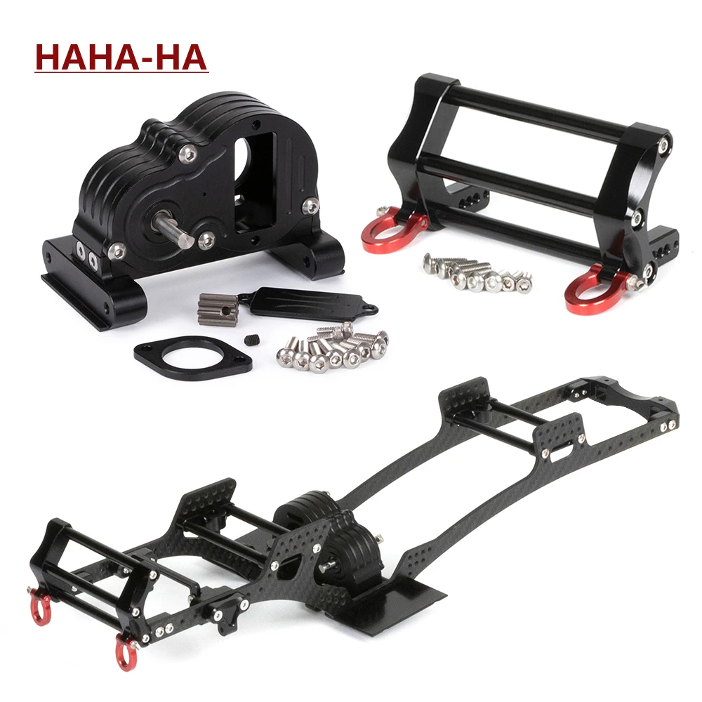 Lcg Crawler Chassis Transmission Gearbox Center Gravity 1/10 Metal