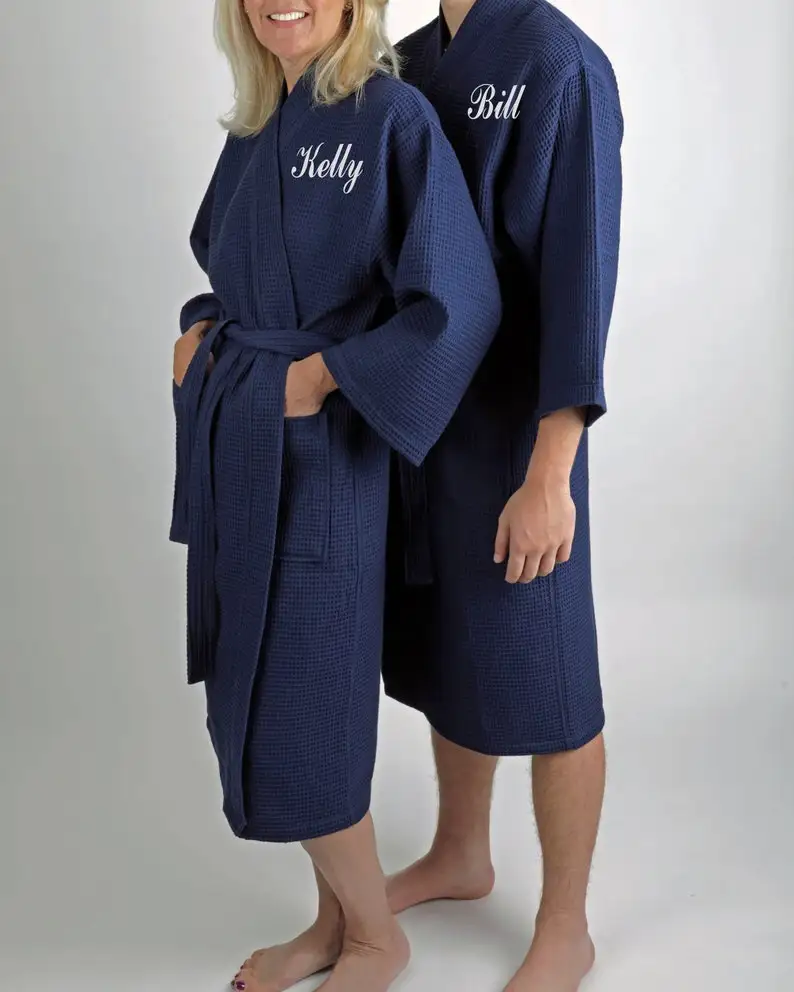 Personalized Honeymoon Robes Couples Spa Robes Wedding Couples Gift Bride and Groom Gift Mr and Mrs Anniversary