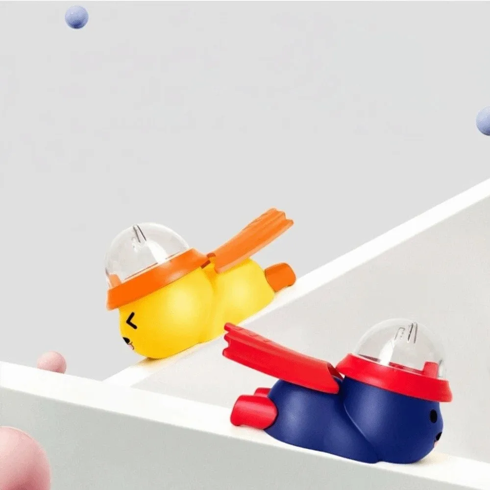 Creative Cartoon Dog Puzzle Feeder Plastic Press Dog Food Dispenser Colorful Rotating Pet Interactive Toy Dog Training