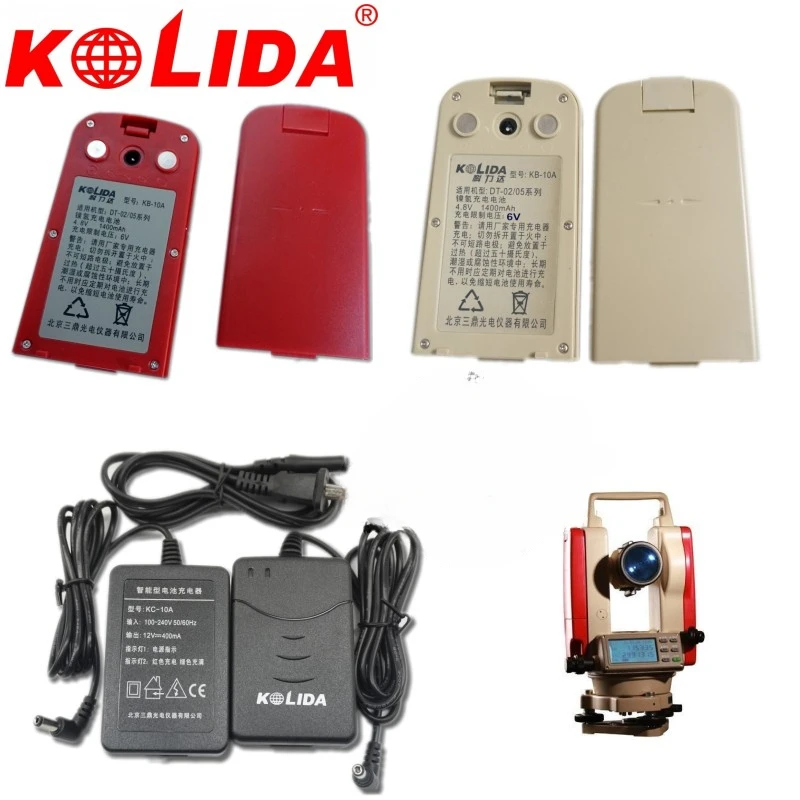 

KB-10A battery electronic Theodolite DT-02CL/02LL battery KC-10 electric charger