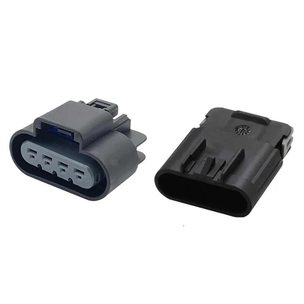 

100SET 15326631 15326633 auto Waterproof connector 4 pin automotive Plug famale male socket Includes terminal seal