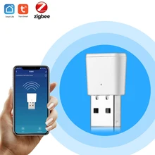 

Smart Zigbee Powerful Signal Repeater Tuya Smart Home Signal Amplifier Boost USB Plug Expand Range 30m Works With ZigBee Gateway