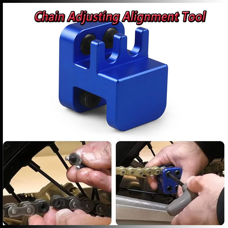 

Chain Adjusting Alignment Tool for 520 525 530 Side Plate Motorcycle ATV Professional Master Link Chain Press Tool Universal