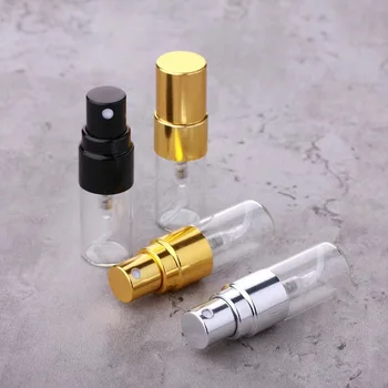 2ml 3ml 5ml 10ml Aluminum Metal Empty Mini Perfume Spray Bottle Sample Refillable Bottles 1