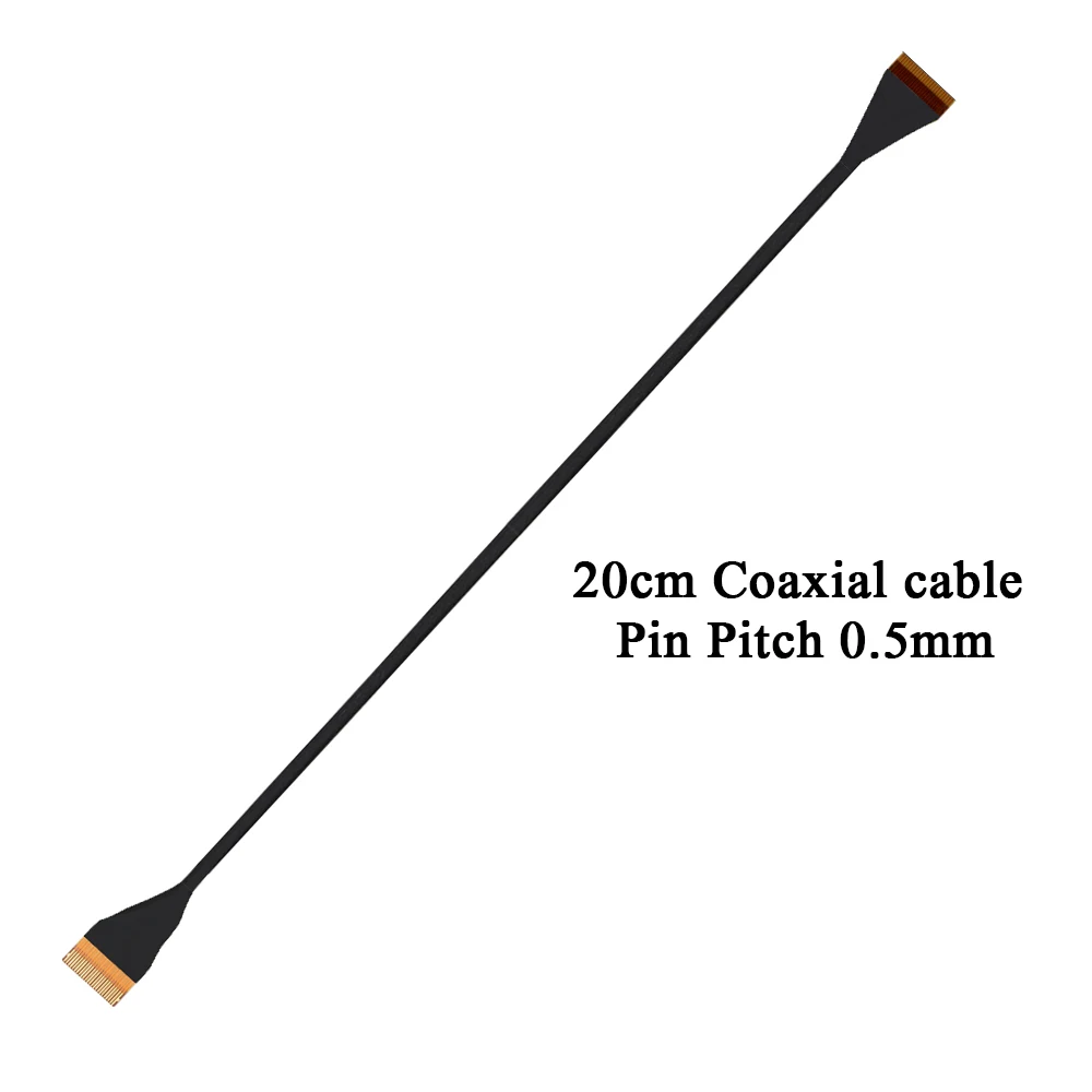 FPC 리본 플렉시블 플랫 케이블 동축 케이블, X7, X9 카메라용, 24 핀 피치, 0.5mm 와이어, 교체, 신제품
