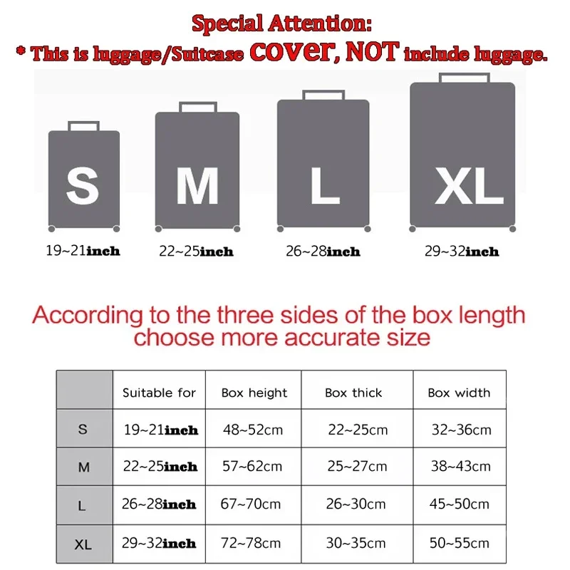 Oil Painting Van Gogh Black Cat Luggage Covers for Travel The Starry Night Suitcase Covers Trolley Case Protective Cover Gift 2
