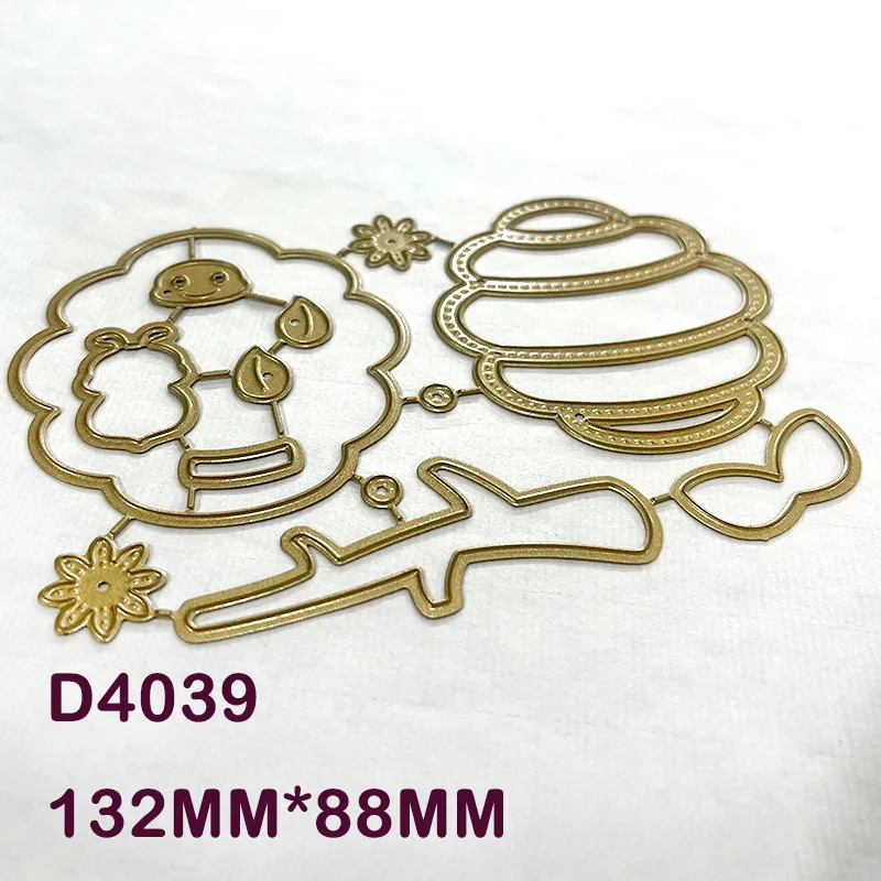 KLJUYP 어린이 가방 DIY Scrapbooking/앨범 장식 엠보싱 DIY 종이 카드에 대한 금속 절단 다이 스텐실