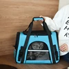 Travel pet bag portable for outdoor carrying one shoulder diagonal cross pet Bag foldable breathable Outgoing Pets Handbag 2
