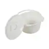 Commode Bucket Easy Carrying Mobile Toilet Bucket for Bedroom Bathroom Kids 2