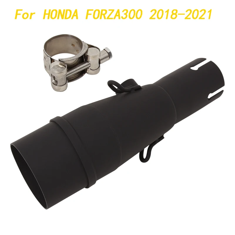 

Slip On Motorcycle Mid Connect Tube Middle Link Pipe Stainless Steel Exhaust System For Honda FORZA300 2018-2021