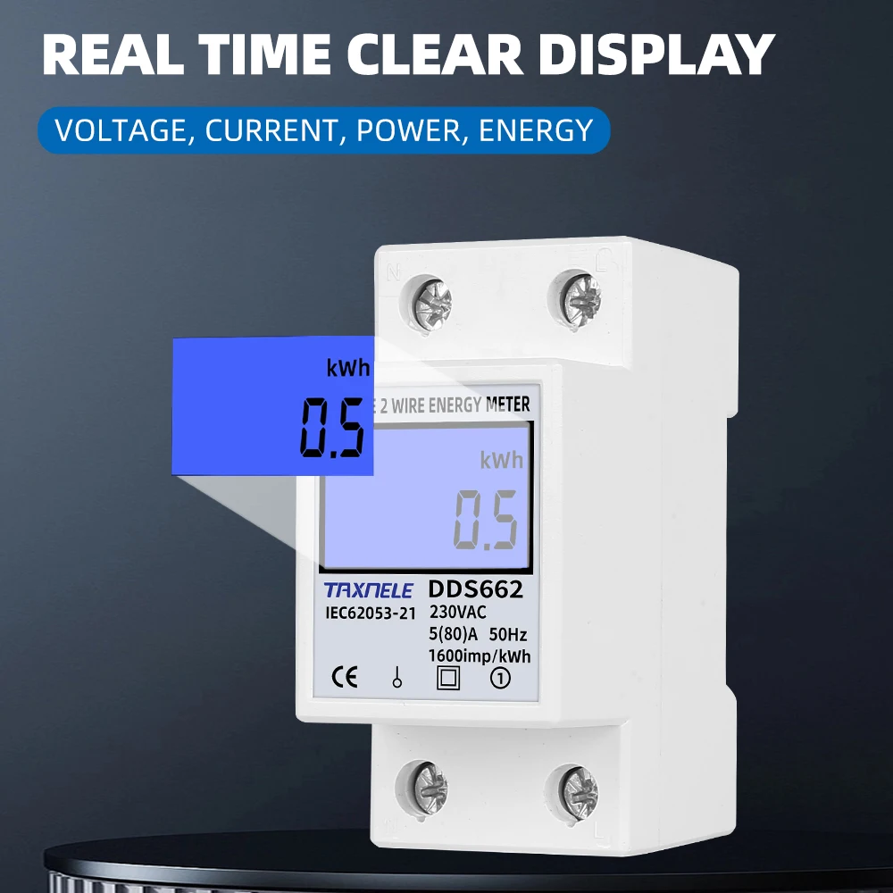 ܻ 2  LCD  ÷ °  Һ   跮, kWh AC 230V 50Hz   