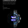 SMAEL Sport  Watches Dual Time Display 50 Waterproof Swimming 8076 Digital Watches LED Wristwatch for Men Watches Electronics 3