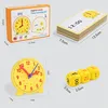 Telling Time Teaching Clock Activities Set Educational Toy Helps Kids Learn to Tell Time Homeschool Supplies Kindergartner Toy 6