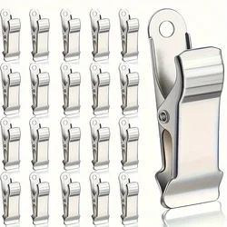Mini Metal Alligator Clips - Versatile Fasteners for Photos, Clothes & Bookmarks - Ideal for DIY Projects & Home Decor (20pcs)