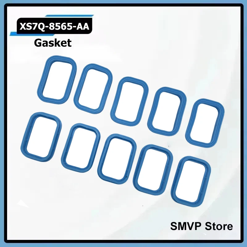 Intake Manifold Gasket Seal 10Pcs Fit for XS7Q-8565-AA Ford MONDEO III MK3 2.0 2.2 Jaguar RANGER 3.2