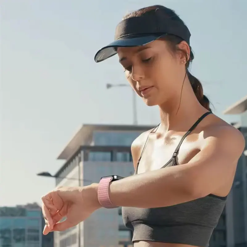 Breathable Braided Nylon Watch Band - Sport Strap