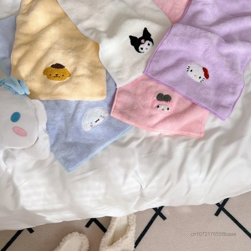 Cotton towel cotton face towels Sanrio Cartoon 5 Piece Set Hello Kitty Kuromi Melody Home Face Towel